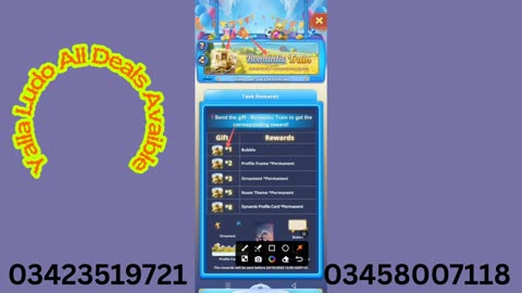 Yalla Ludo New Evant Romantic Train | Yalla Ludo New Activety Romantic Train 2025