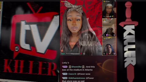 MADAM LO QUEENS OF SHADE SHOW WT COHOST LADY BEE KEKE & JAZZY CHERRY FAMGONATURAL STOPS BY