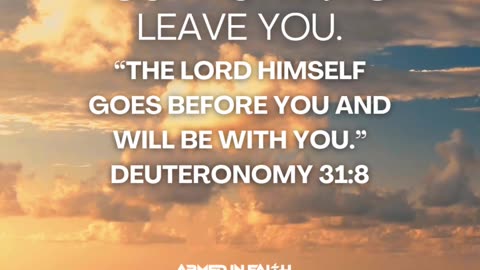 You’re still in His hands.