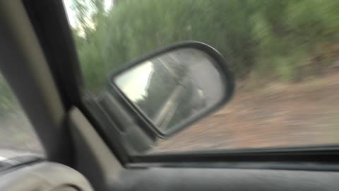 Squeaky vehicle, and making a SPLASH through puddles in the road!