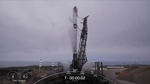 SpaceX Falcon 9 launch 27 @Starlink satellites to orbit from California Liftoff!