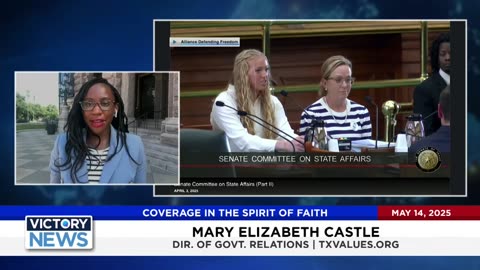 Victory News 5/14/25 - 4p.m: Texas Values Calls for State to Pass Women's Privacy Act
