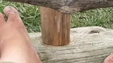🔥 From Timber to Flame – The Ancient Way 🔥