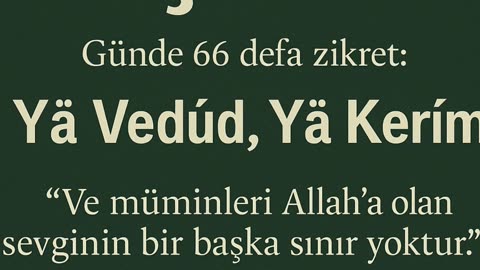 Ayşegül İsminin Sırrı: Bu Zikirle Sevgi ve İkram Kapıları Açılıyor!