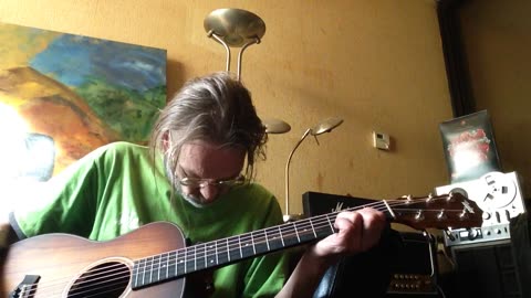 Burny Hill - Lang Leve De Liefde - Song on a Taylor guitar
