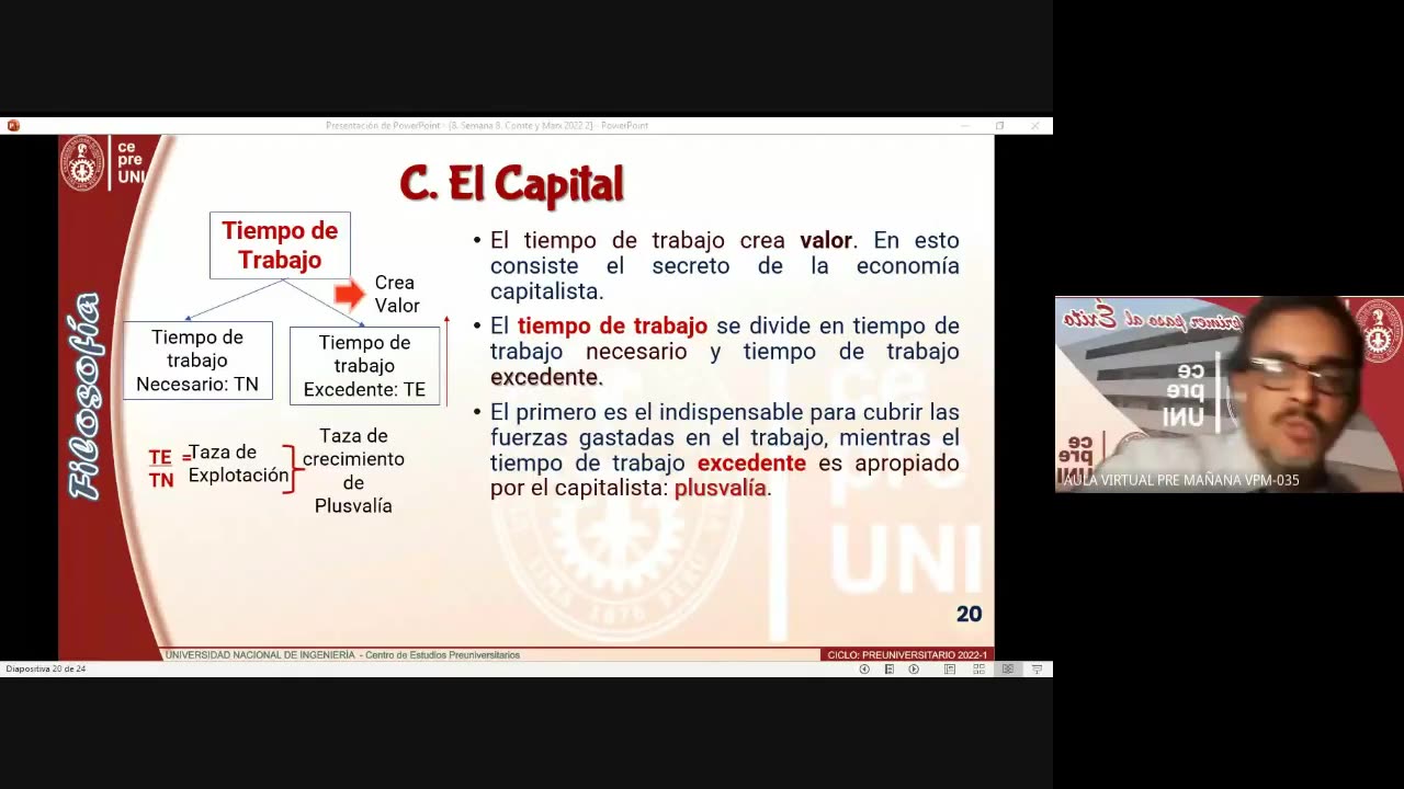 CEPRE UNI 2022 - 1 | Semana 08 | Filosofía