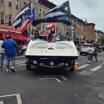 Desfile Anual de Puerto Rico en Sunset Park, Brooklyn, NYC.
