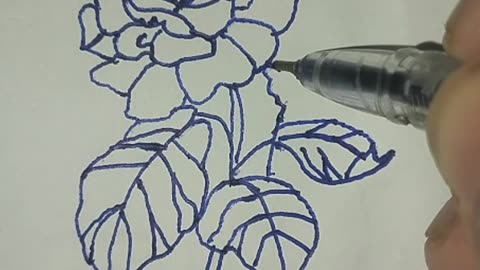 Hyper Realistic Rose Sketch – Satisfying to Watch!🌹✏️
