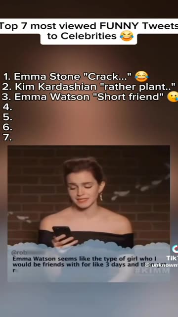 Top 7 most viewed FUNNY Tweets to Celebrities