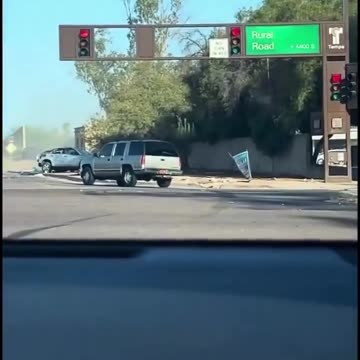 Possibly staged or scripted