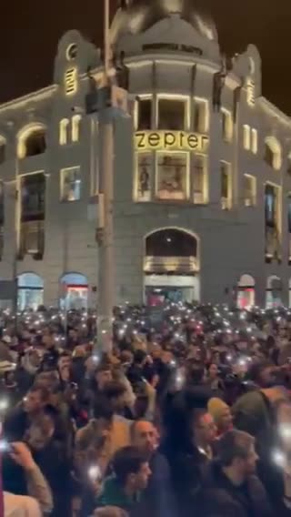 The Serbian government is said to have used energy weapons against demonstrators in Belgrade