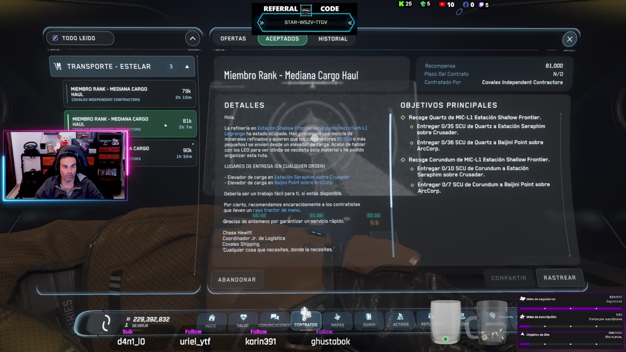 💥#StarCitizen🚀Sabado de SC💥#4.4.0💥#Español🐱‍👤