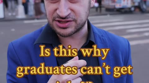 Is this why college kids can’t get jobs?!?