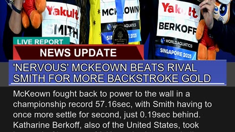 Nervous Mckeown Beats Rival Smith for More Backs