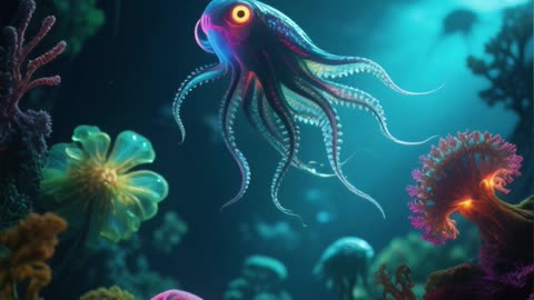 Quick Facts Underwater Light Show! Marine Animals That Glow!