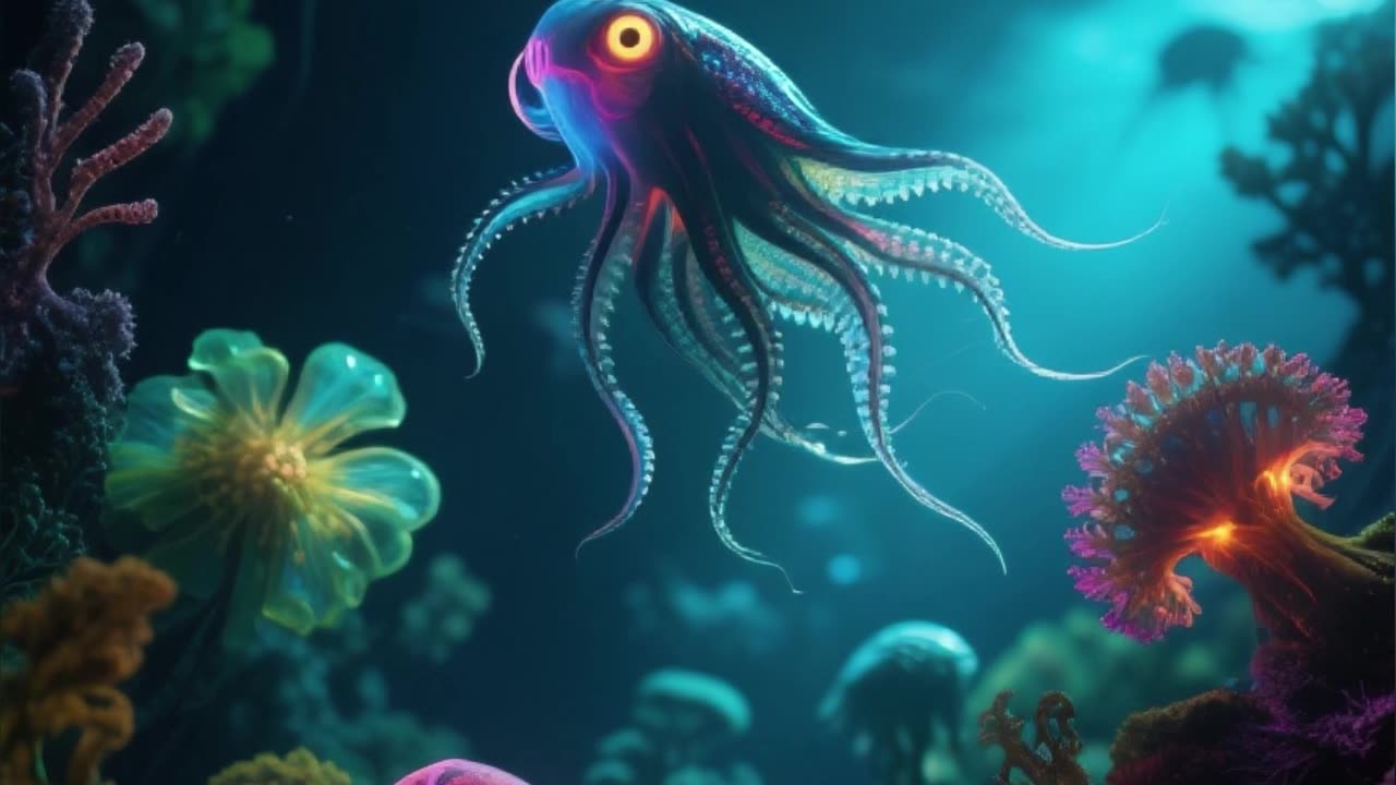 Quick Facts Underwater Light Show! Marine Animals That Glow!