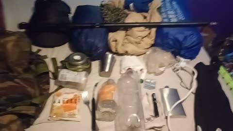 #prep , for tonights hike, high winds predicted