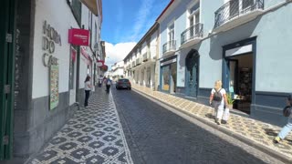 LIVE: Ponta Delgada 10 hours live from the city center, Sao Miguel Azores Portugal - 17.07.2025