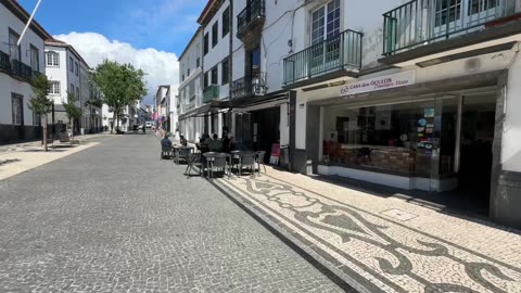 LIVE: Ponta Delgada 10 hours live from the city center, Sao Miguel Azores Portugal - 17.07.2025