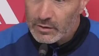 Enzo Maresca: "In English I would say ‘F**k off' to all of them."
