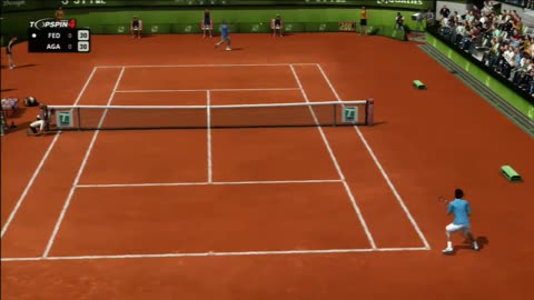Tennis Elbow 4 Federer SABR vs Djokovic