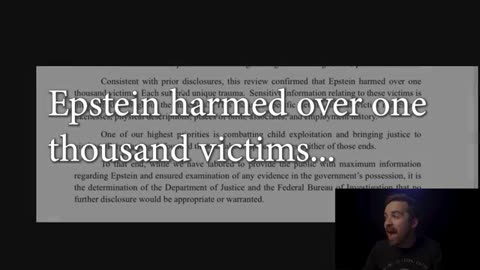 WTF!!!! Epstein harmed over 1,000 victims but no "client list" ???? FTW GTFO
