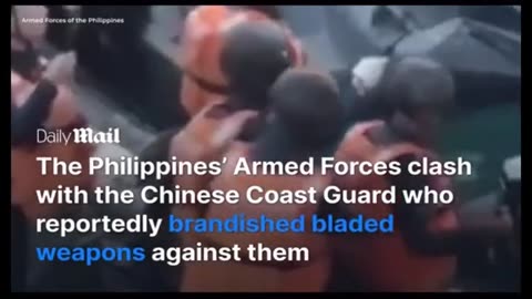 Filipino and CCP ships ..