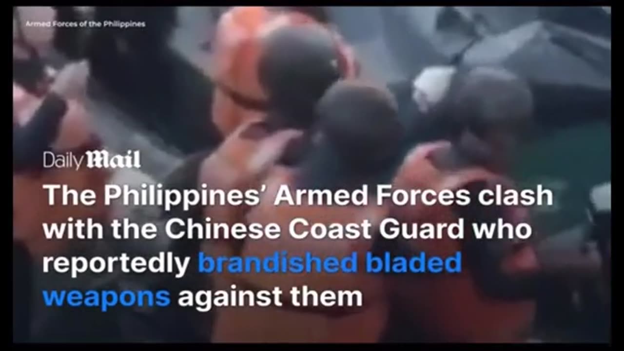 Filipino and CCP ships ..
