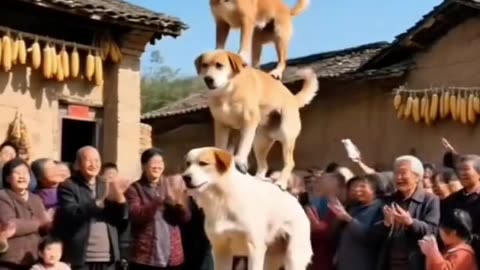 Dogs Magic Show।। Comedy।। #shorts #shortfeeds #rumbleshorts #viral #trending