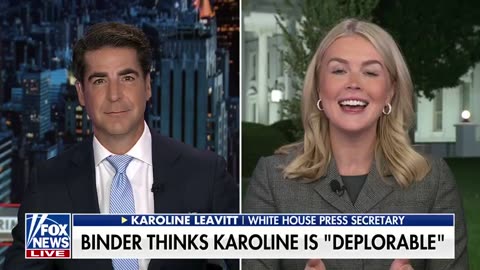 🔥Karoline Leavitt just COOKED Karine Jean-Pierre for calling her a “DEPLORABLE”