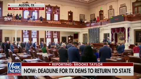 🚨 BREAKING: The Democrats did NOT return to Texas by today's 1pm CT...