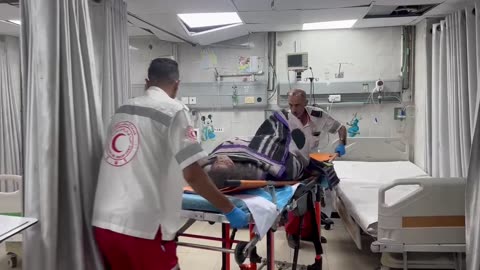 Where are the human rights organizations?Children injured in Israeli attack .