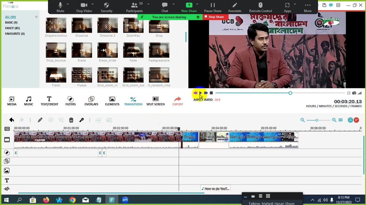 Class-21 Video Editing