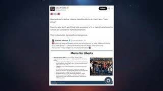 Massachusetts Police Training Classifies Moms For Liberty As 'Hate Group'