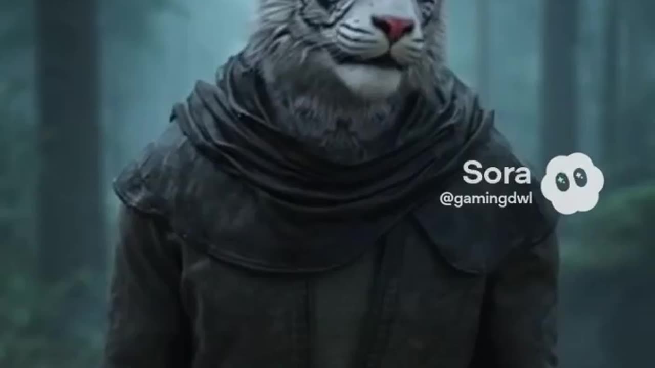 What if a White Tiger Could Speak? | Sora Voice Edition