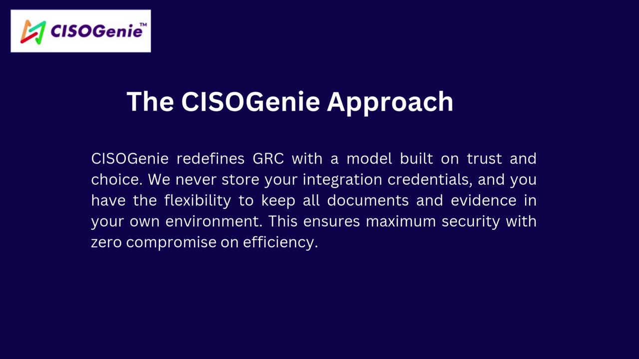 Why Your GRC Tool Shouldn't Hold Your Keys? How CISOGenie is changing the game?