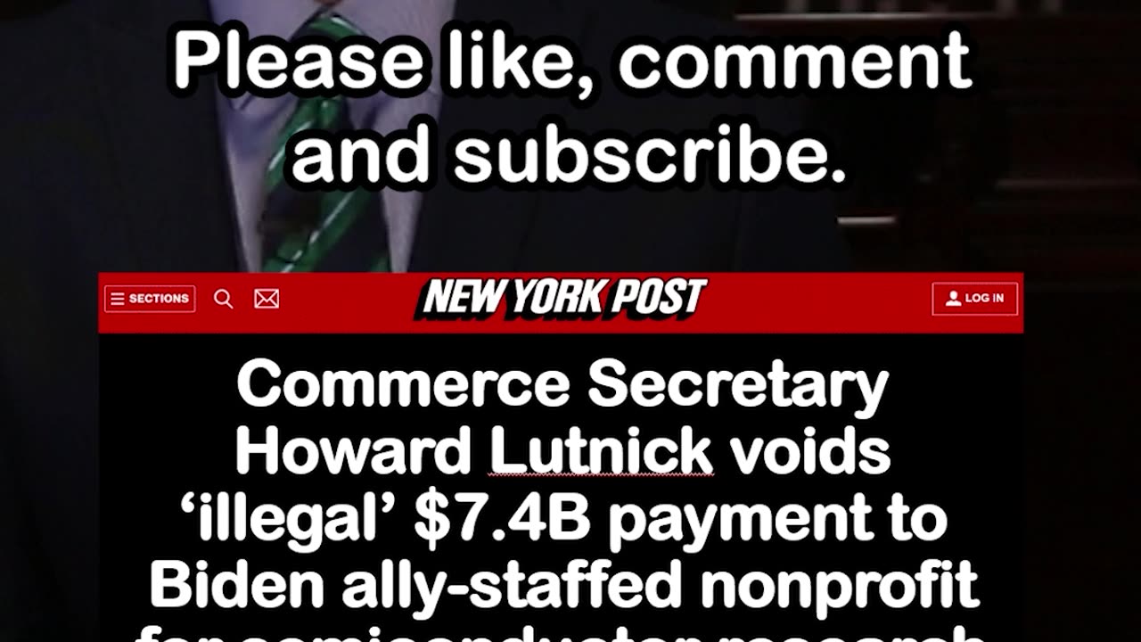 Trump Admin Voids ‘Illegal’ $7.4B Payment to Biden Ally-Staffed NGO