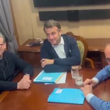 A Party at Macron's. Zelenskyy Taught Them Well 😂