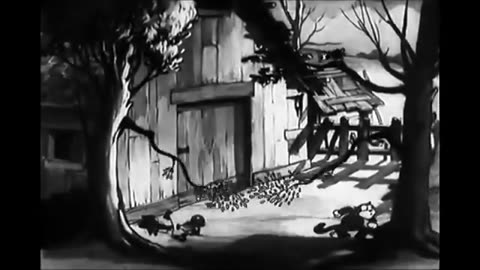 Cartoon Spanking - Silly Symphony The Cat's Out July 28, 1931