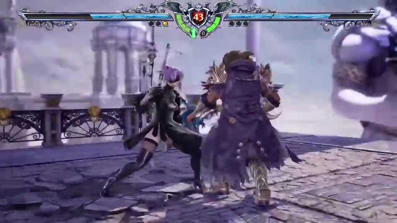 SOULCALIBUR™Ⅵ Toshiko vs Blitz
