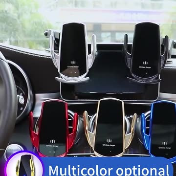 Car Phone Holder 15W Wireless Fast Charger Magnetic Charger Head Touch