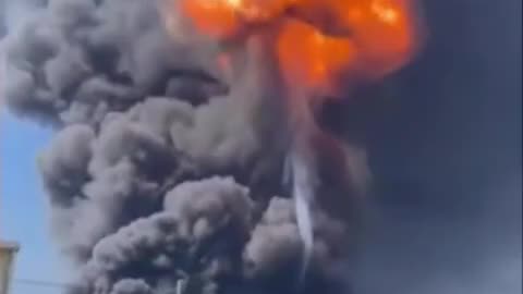 Chemical plant goes up in smoke and explodes in China