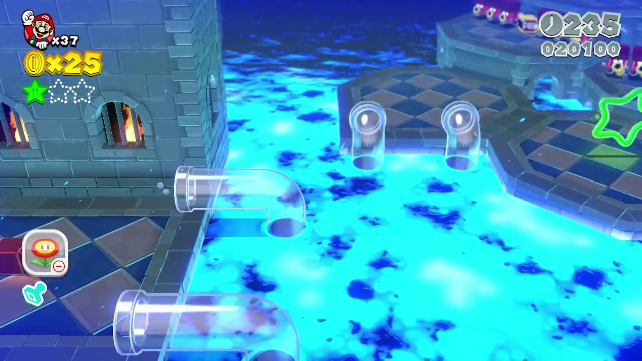 Playing Super Mario 3D World (Part 8) World 6 (Beach World) World 7 (Castle World)
