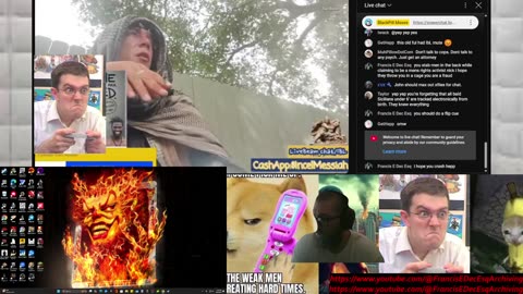 Faygo lovers anonymous exposing a fake mens rights activist panhandling in real time
