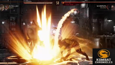 Kung Lao & Raiden vs. Scorpion & Sub-Zero