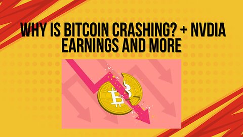 Why is Bitcoin crashing? + Nvidia earnings