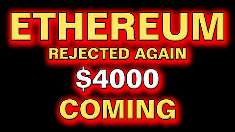 Ethereum REJECTED (H&S Pattern) 🚀 🔥ETH Crypto Market 100% Accurate Chart