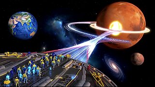 🌌 Galactic Highway: The Most Vibrant Alien City in the Universe (AI 4K)