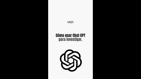 Cómo Usar Chat GPT para Investigar