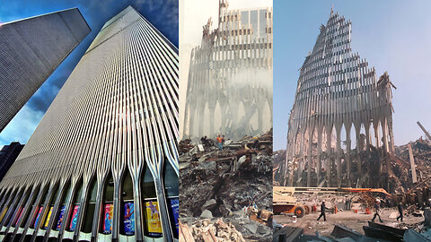 MES Livestream 80: Exterior Lobby Columns were still Standing on 9/11